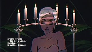 Fanmade animation Ariana Grande  God is a Woman No music [upl. by Nonnahc72]