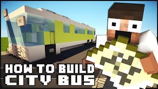 ► Minecraft  How to Make  Bus [upl. by Yarak129]