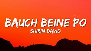 Shirin David  Bauch Beine Po Lyrics [upl. by Trub578]