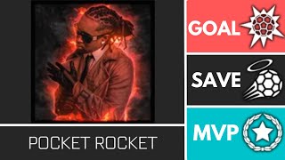 POCKET ROCKET NeonNights23  Player Anthem Showcase  Goal EpicSave MVP [upl. by Annoyek754]