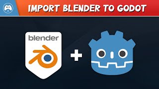 Godot 4 and Blender Setup and Importing  Tutorial [upl. by Maida]