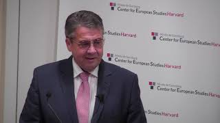 An Address by Sigmar Gabriel – Europe An Answer to the German Question [upl. by Grady910]