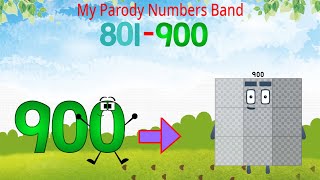 My Parody Numbers Band 801900 But Uncannyblock band giga different Comparison S9 D Remix9 [upl. by Ahsiad]