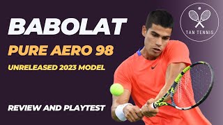 2023 Babolat Pure Aero 98 Review Best racket on the ATP tour [upl. by Juliane]