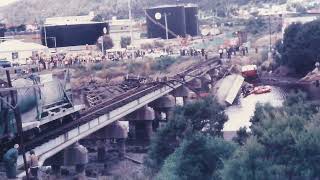 Train Crash 1986 Burnie Tasmania [upl. by Elorac]