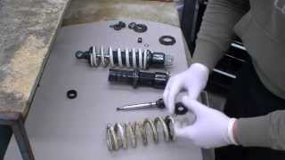 Rear Shock Rebuild part 1 [upl. by Nilkcaj]