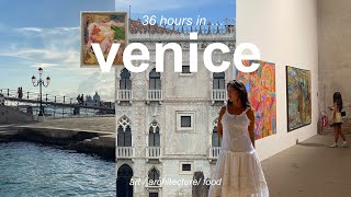 36 hours in venice  my first venice biennale vlog [upl. by Akemehs]