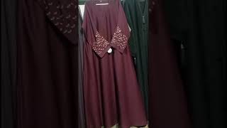 sleeves designed abaya maxi style abaya open jubba style youtubeshorts islamicclothing [upl. by Thaddus]