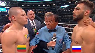 Radzhab Butaev Russia vs Eimantas Stanionis Lithuania  BOXING Fight Highlights [upl. by O'Carroll671]