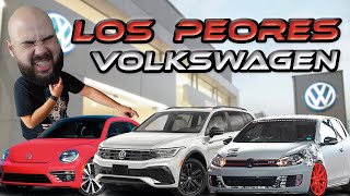 Los PEORES Volkswagen  Te Sorprenderá El 4to 🤕 [upl. by Massiw283]