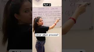 Chlor alkali processshorts acidbase science basic class 10th trendingshorts viralvideo [upl. by Ribble]