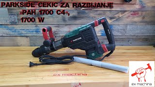 PARKSIDE čekić za razbijanje »PAH 1700 C4« 1700 W [upl. by Neville798]