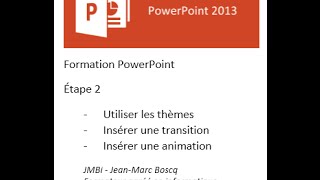 Tutoriel PowerPoint 2013  animer un diaporama partie 2 [upl. by Rett730]