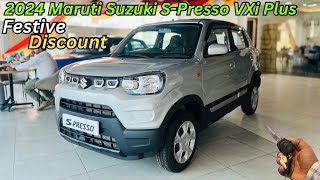 Maruti Suzuki SPresso VXi Plus Full Detailed Review ✅ Price amp Features ❤️ Middle Class Ki SUV [upl. by Jelle]