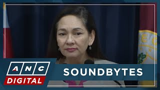 ICYMI Senator Risa Hontiveros holds press conference on Alice Guo departure [upl. by Ludly]