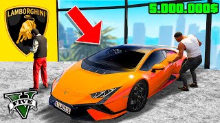 ROBÉ todos LOS LAMBORGHINI del CONCESIONARIO de GTA 5 [upl. by Arrahs]