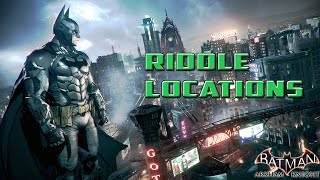 Batman Arkham Knight Riddle Locations  Crusaders of old had a trusty steed [upl. by Schug]