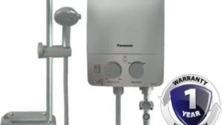 Shower Water Heater Panasonic Instant Water Heater [upl. by Yecies157]