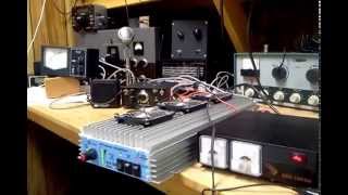 Powerfull HF amplifier HLA300 Plus V 20 By RM Italy short test by XE1XNP [upl. by Kelcy394]