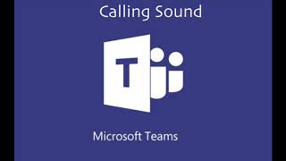 Microsoft Teams Calling SoundHang up sound [upl. by Milty924]