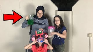 مقلب السلايم في ريان 😱 بكت   SLIME PRANK ON RAYAN [upl. by Notla]