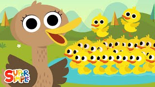 500 Ducks  Kids Songs  Super Simple Songs [upl. by Renault]