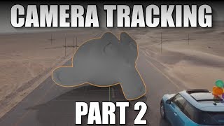 Blender 28 Camera tracking tutorial part 2 [upl. by Barfuss]