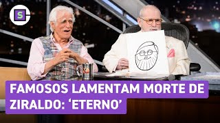 Gênio e eterno políticos e famosos lamentam a morte de Ziraldo [upl. by Ecirtael246]