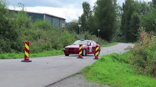 Kongsvinger Rallysprint 24  jegheterNygaard BMW E36 M3 GrpH rallysprint [upl. by Nanci412]