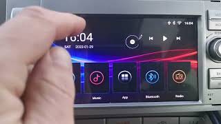 Android 11 radio from Ossuret actually running Android 60 Marschmellow [upl. by Mei]