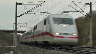 ICESchnellfahrstrecke HannoverGöttingen  HighSpeed [upl. by Layman]