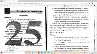 Complete agriculture Economics  Chapter  25 Arun katiyayan [upl. by Shiverick]