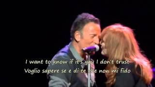 Brilliant Disguise Bruce Springsteen amp Patti Scialfa  Lyrics amp sub ITA  Best Audio 2016 [upl. by Guenzi]