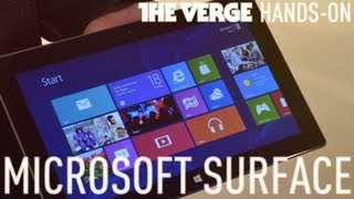 Microsoft Surface a closer look [upl. by Stubbs]