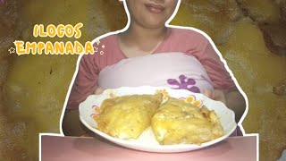 MUKBANG ✩ ilocos empanada special 2 pieces  eating sound  no talking  Jewel ASMR [upl. by Aytak]