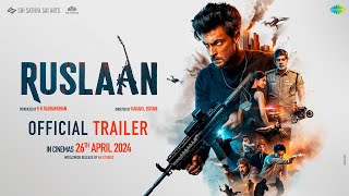 Ruslaan Official Trailer  In Cinemas 26th Apr  Aayush Sharma Jagapathi Babu Sushrii  NH Studioz [upl. by Diaz]