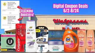 WALGREENS HAUL 62824 All digital coupon deals this week Beginner friendly deals 8 FREEBIES [upl. by Lin]