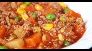 PICADILLO DE RESRECETA FÁCILCOMO HACER [upl. by Garek]