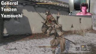 Sekiro Shadows Die Twice  Ep17 General Tenzen Yamauchi [upl. by Colly768]