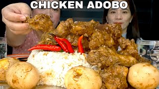 ADOBO MUKBANG  FILIPINO ADOBO MUKBANG PHILIPPINES [upl. by Eiramannod]