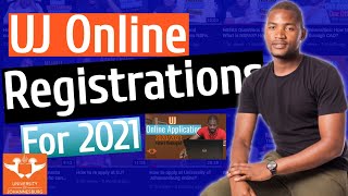 UJ 2021 registrations How to register at the University of Johannesburg UJ [upl. by Hsetih]