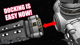 How To Do Your First Docking  KERBAL SPACE PROGRAM Contract Tutorials [upl. by Ayalahs]