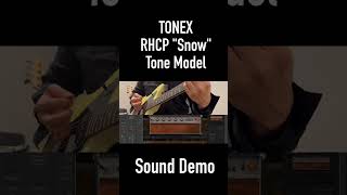 TONEX John Frusciante Snow Tone Model Sound Demo 10 shorts [upl. by Remy420]