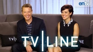 quotThe Blacklistquot Interview  ComicCon 2013  TVLine [upl. by Ardnaed]