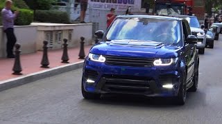 Overfinch Range Rover Sport SVR Supersport  LOUD Sound Revs and Ride [upl. by Sadnac]