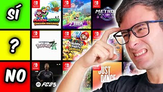 ¿Qué Juegos Compraré este 2024 para mi Nintendo Switch [upl. by Fidole]