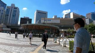 【4K】Tokyo Walk  Yurakucho station→Ginza station Aug2021 [upl. by Hardigg]