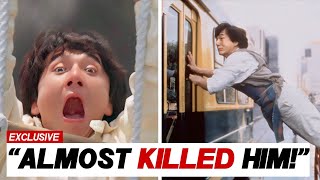 10 Jackie Chan Movies with his most Intense Stunts [upl. by Tania]