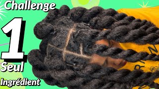 VOICI LA MEILLEURE FAÇON DE FAIRE POUSSER LES CHEVEUX CHALLENGE GIROFLE [upl. by Ahsasal749]