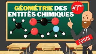 Géométrie des molécules  Cours de première de physique chimie [upl. by Annirak291]